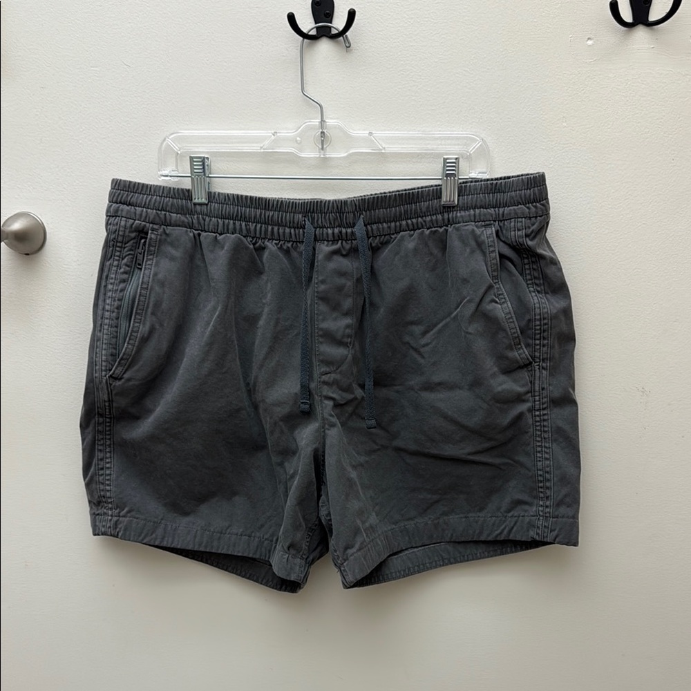 Abercrombie & Fitch Gray casual Shorts Elastic Waistband Soft Fabric